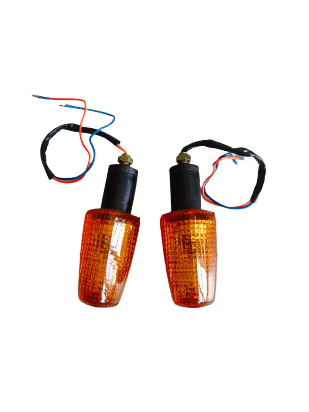 Indicator E-Storm/ Velocity 150 for delivery motorcycles, featuring a clear lens and durable wiring for reliable motor vehicle lighting.