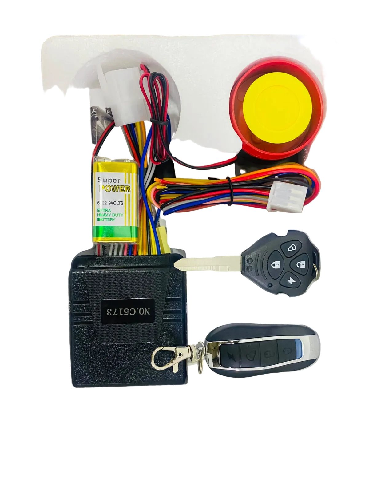 Motorcycle alarm