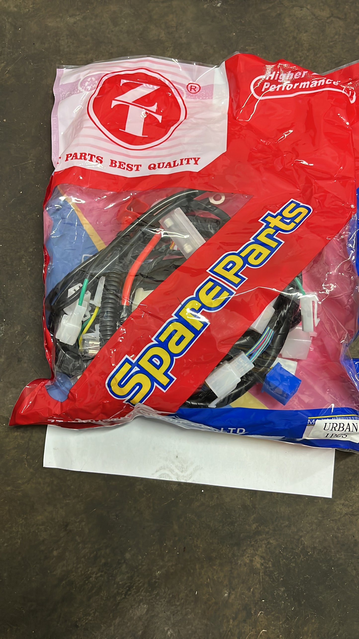 Big boy cargo wiring loom harness