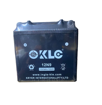 12N9 Motorcycle Battery – 12V 9Ah (Superlight / CG Models)