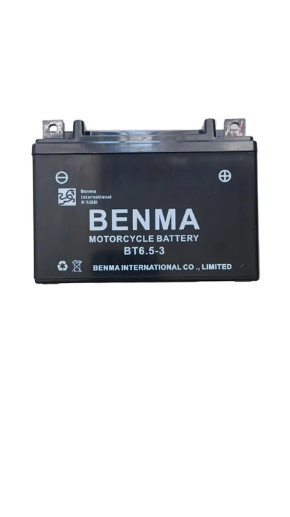 YTX6.5 Battery 12v Cargo ( suitable for big boy 150 )