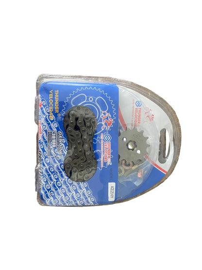 Chain and sprocket set Honda Ace 125 and 150