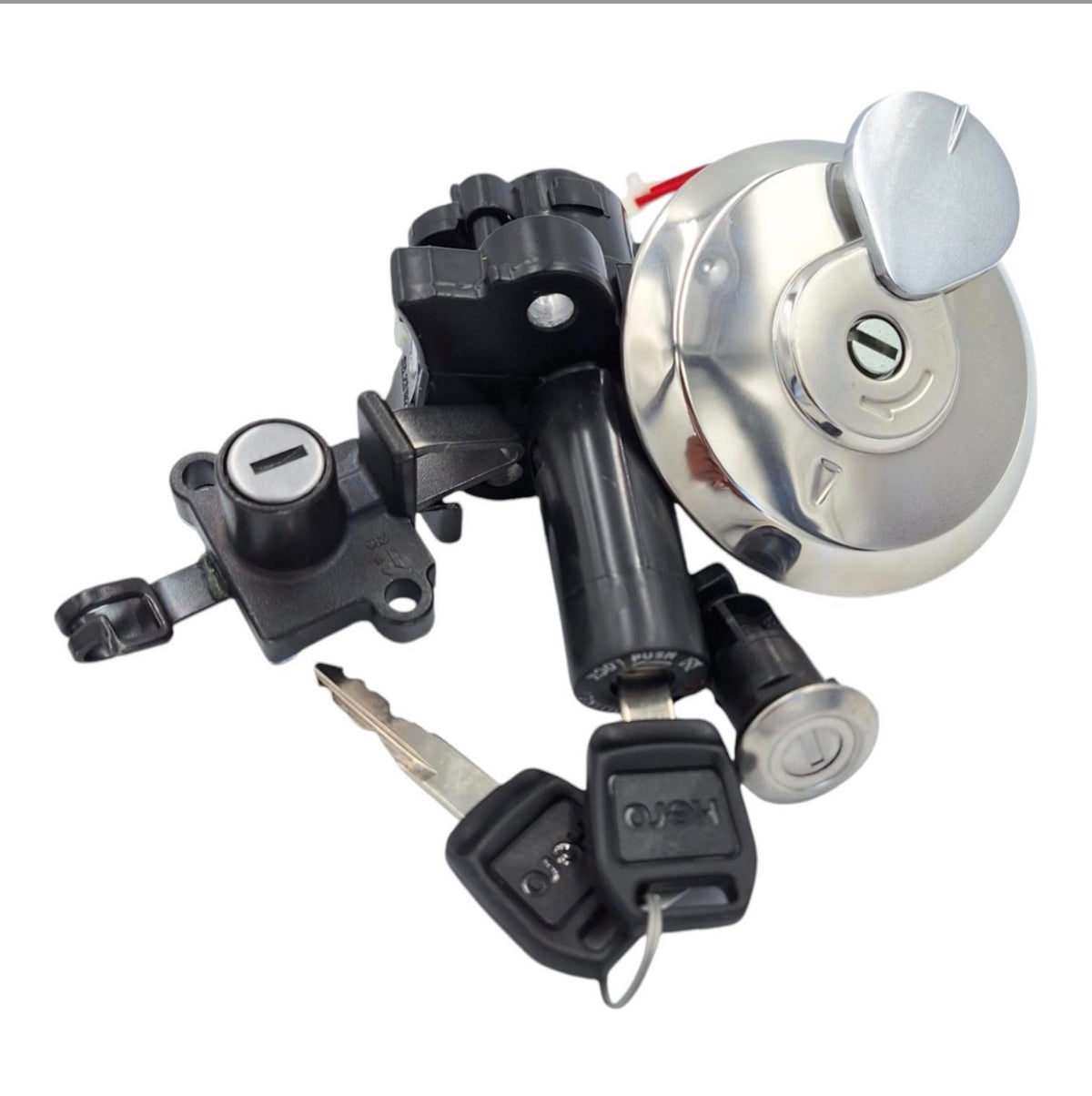 Hero Eco 150 Complete Lock Set with Ignition & Keys