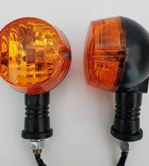 Indicator Set for Bajaj Boxer BM150 | Motorcycle Turn Signal Lights (Pair)