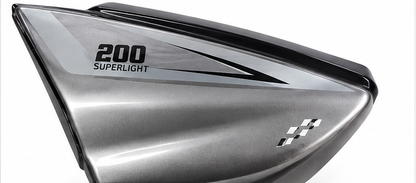 Big Boy Superlight 200 Side Cover Panels – Left & Right Set (Silver/Grey)